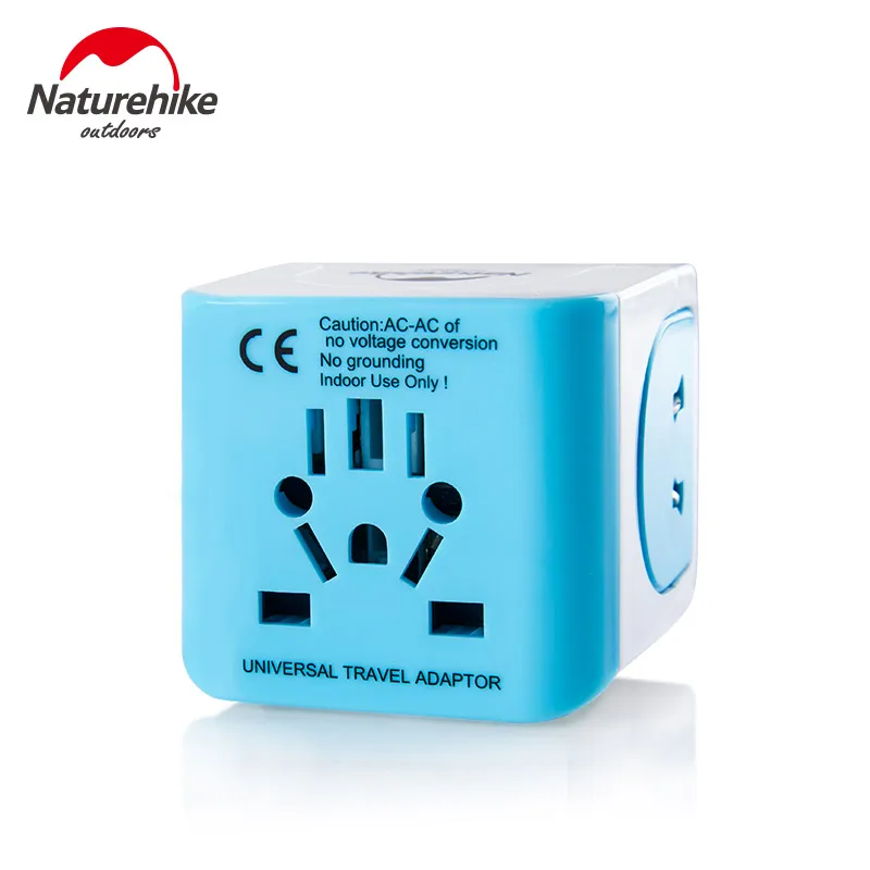 Naturehike Multifunctional Tool Transverter Socket Head Universal Travel Adapter Plug Adaptor Connector for Phone Laptop | Спорт и