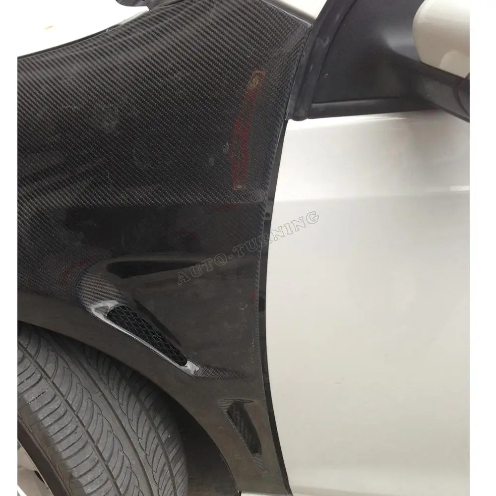 Углеродные волоконные крылья для багажника боковые Volkswagen VW GOLF 6 VI MK6 2010 2013
