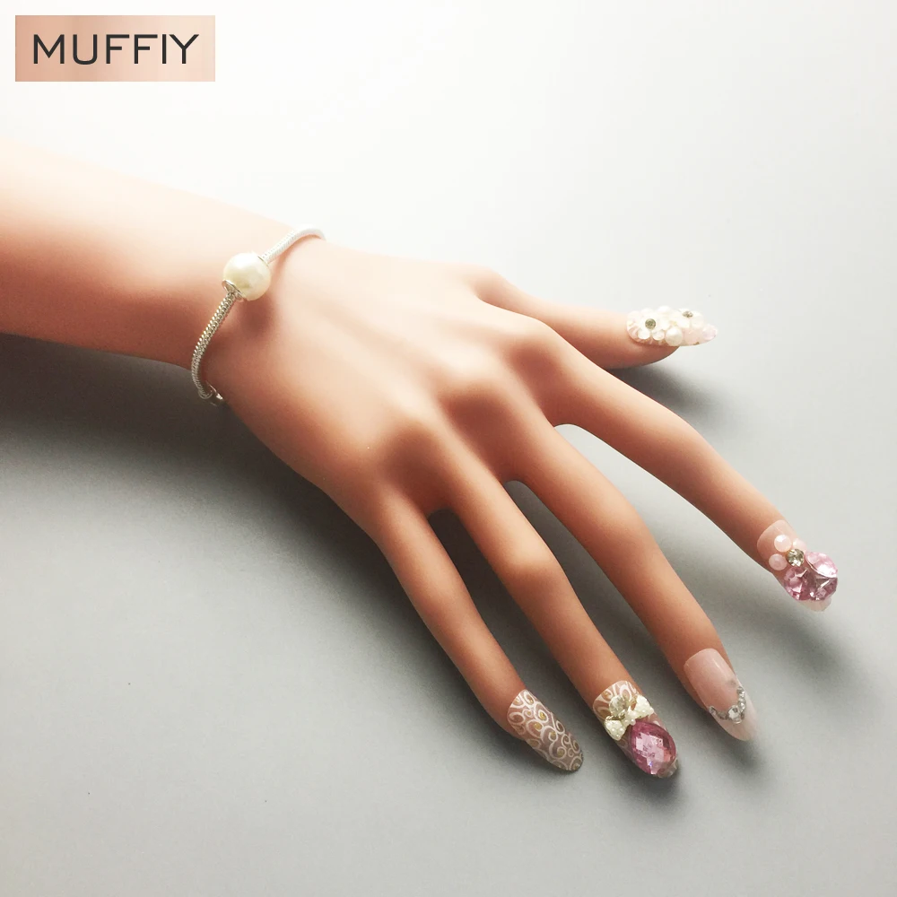 Бусины с шармом и жемчугом модные ювелирные аксессуары в европейском стиле Karma Diy