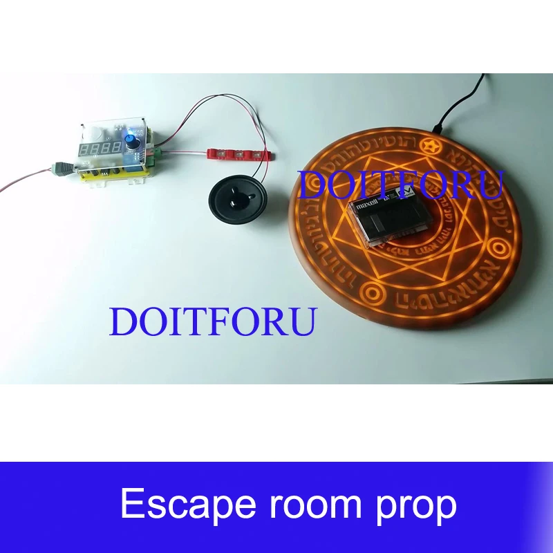 Новый Escape room игры магический массив prop Узнайте недостающее сокровище место назад