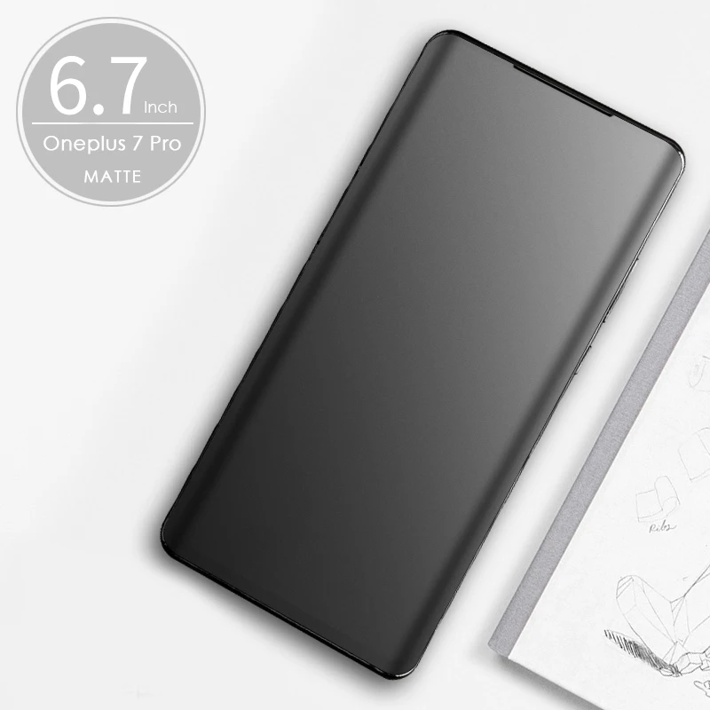 CHYI матовая Гидрогелевая пленка для oneplus 7t pro Защита Экрана Мягкая силиконовая защитная пленка для oneplus 7 pro не стекло
