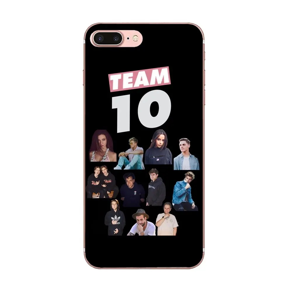 Чехол для телефона из ТПУ с логотипом Jake Paul Team 10 LG G4 G5 G6 K4 K7 K8 K10 2017 V10 V20 V30 Stylus Nexus 5 5X G2