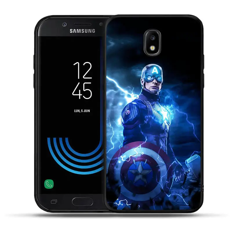 Милый чехол для Samsung Galaxy J3 J5 J7 J2 Prime G530 j4 J6 Plus J530F черный чехол из ТПУ
