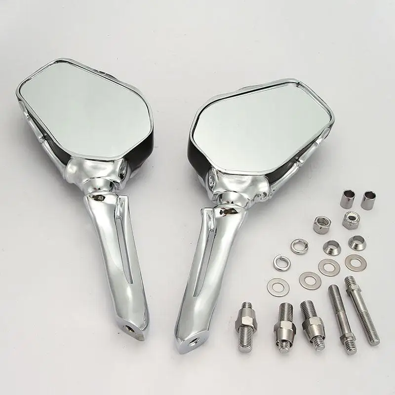2 шт. хромированные зеркала для мотоцикла и велосипеда | Автомобили мотоциклы