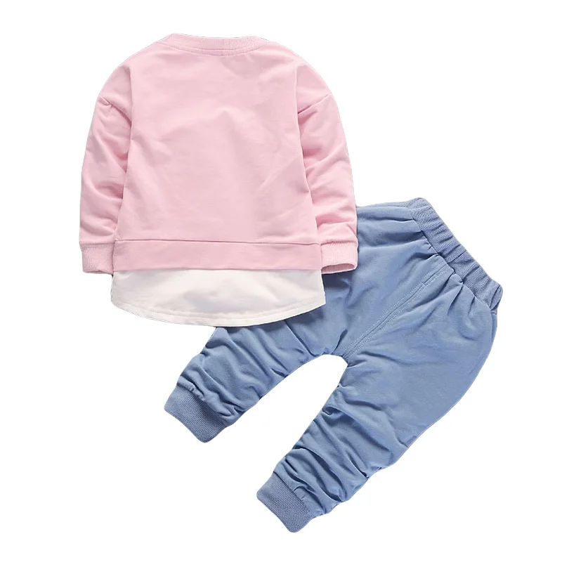 2020 Spring Autumn Newborn Clothes Baby Boys Set 2pcs Easter Outfit Suit Kids Costume For Girls Infant Clothing | Детская одежда и