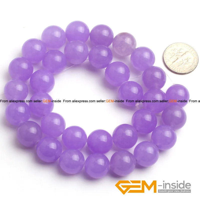 Бусины из нефрита женские круглые модные ювелирные украшения бисера сделай сам