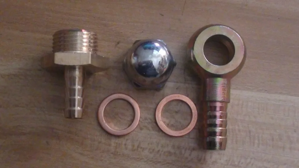 Топливный насос высокого давления 044 300 л/ч набор для установки медных фитингов