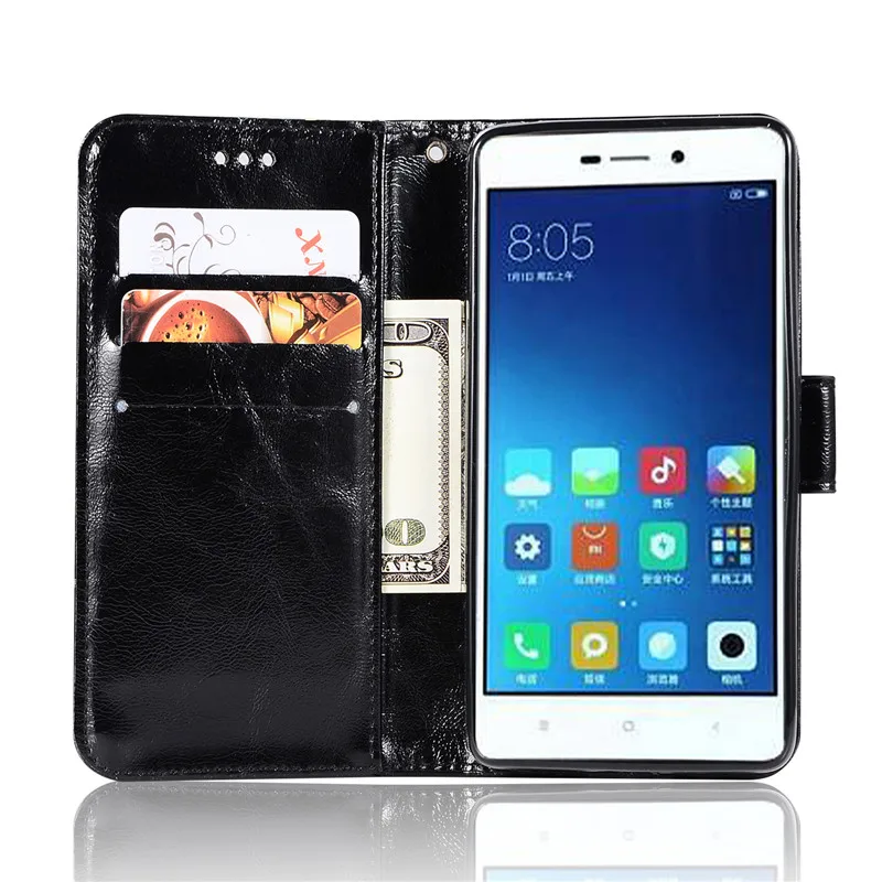 Чехол для Xiaomi Redmi 3 s чехол Pro S чехол-бумажник из искусственной кожи телефона Prime