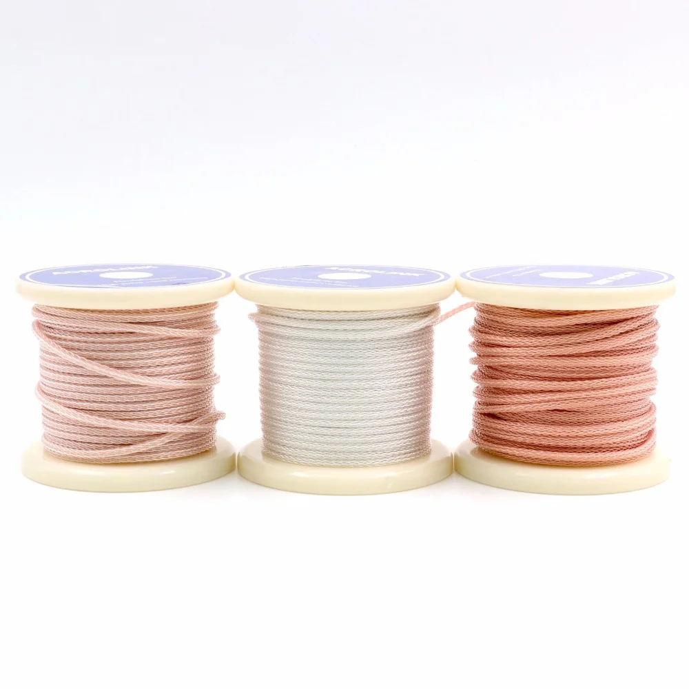 GD-PARTS 16 ядер высокой чистоты 6N PTFE серебро OCC провода наушники обновления DIY Кабель