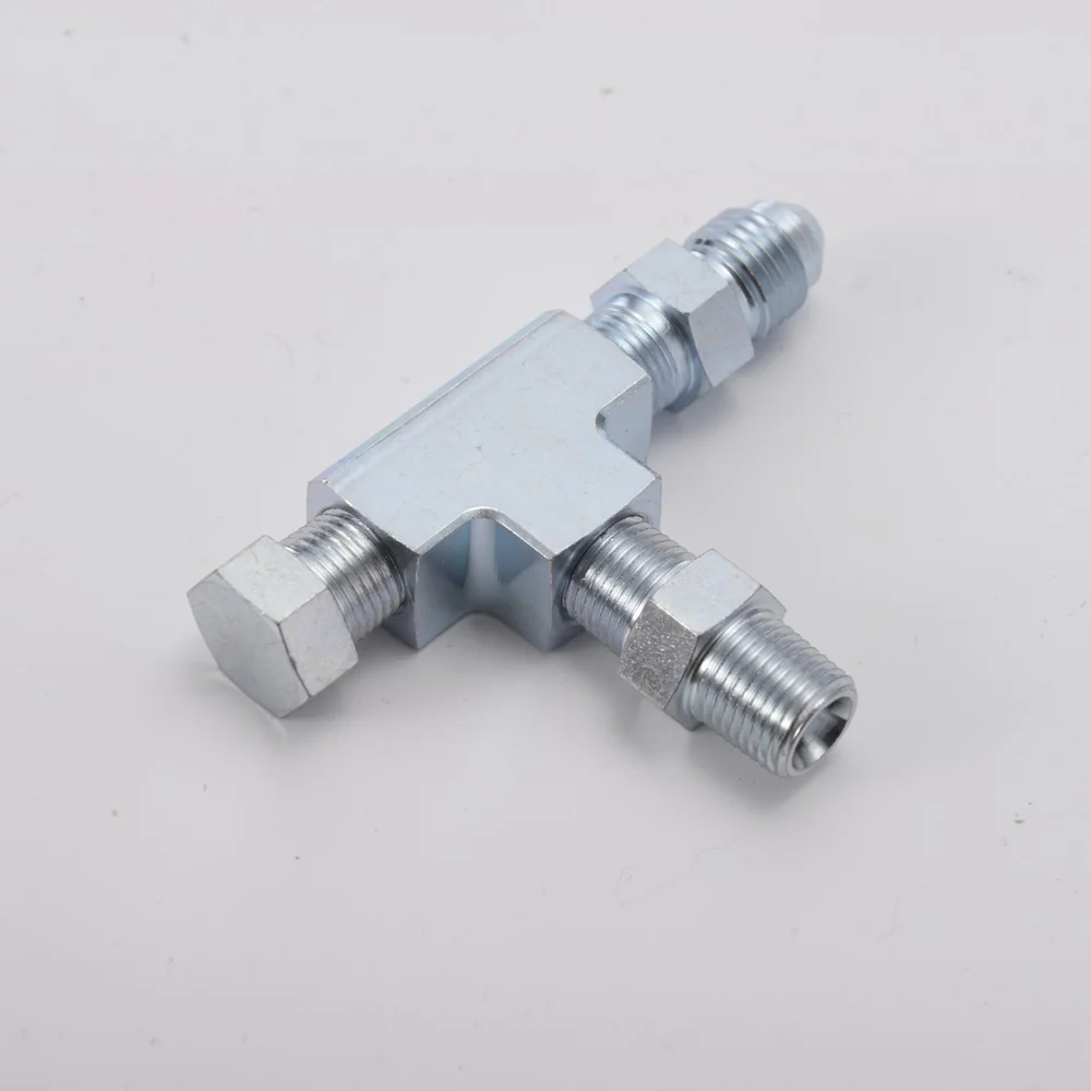 Турбо адаптер тройник фитинг 1/8NPT до 4AN w/блок вилки соединителя датчик давления подачи масла AF-CGQ201