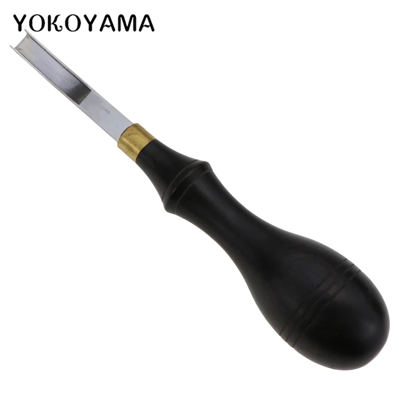 YOKOYAMA Leather Craft Tools Sharpening Knife Wide Shovel Spade Craft Cutting Edge Skiving Tool Leather Cutter DIY Sewing Gadget
