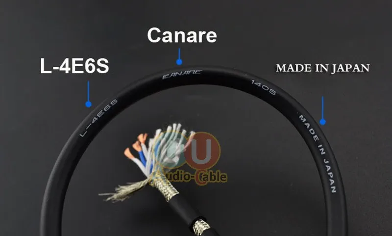 U25 HiFi A-B USB кабель черный/Canare L-4E6S аудио-кабель с двойным магнитным кольцом для усилителя ЦАП