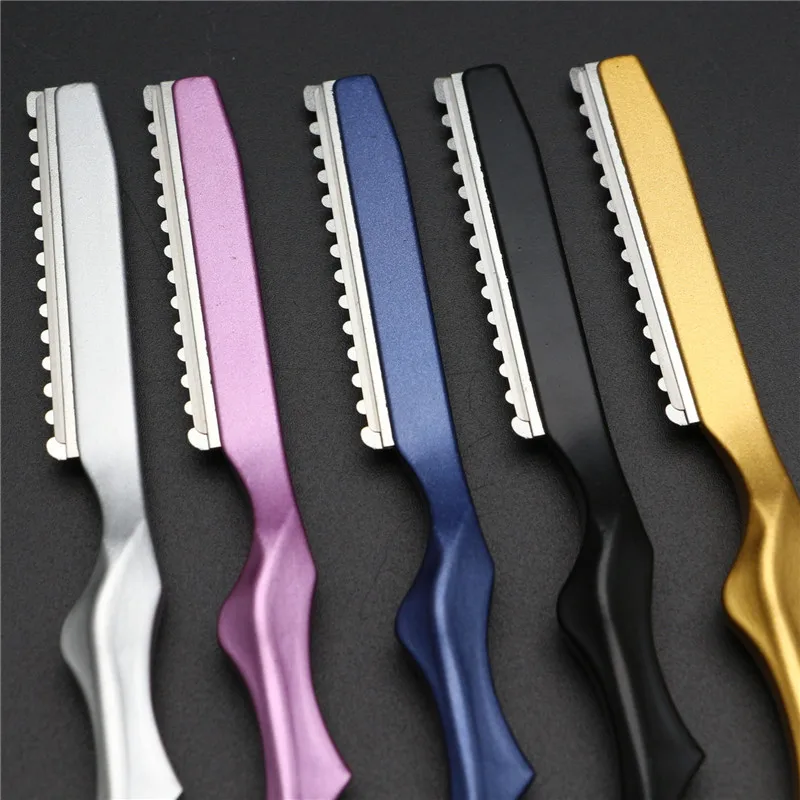 Новая красочная Бритва для стрижки волос профессиональный нож сужения бровей