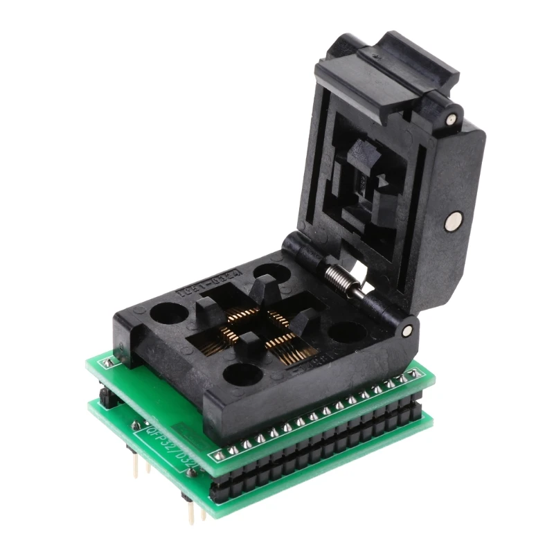 TQFP32 QFP32 для DIP32 программатор IC АДАПТЕР тестовая розетка микросхемы SA663 сжигание