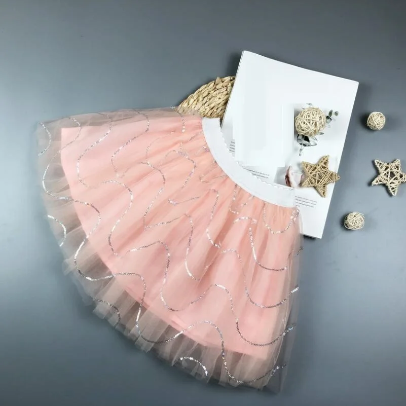 design 5 pink Кружевная пачка принцессы для маленьких девочек; сезон лето-весна; юбка для танцев; юбка-пачка для девочек - Цвет: design 5 pink