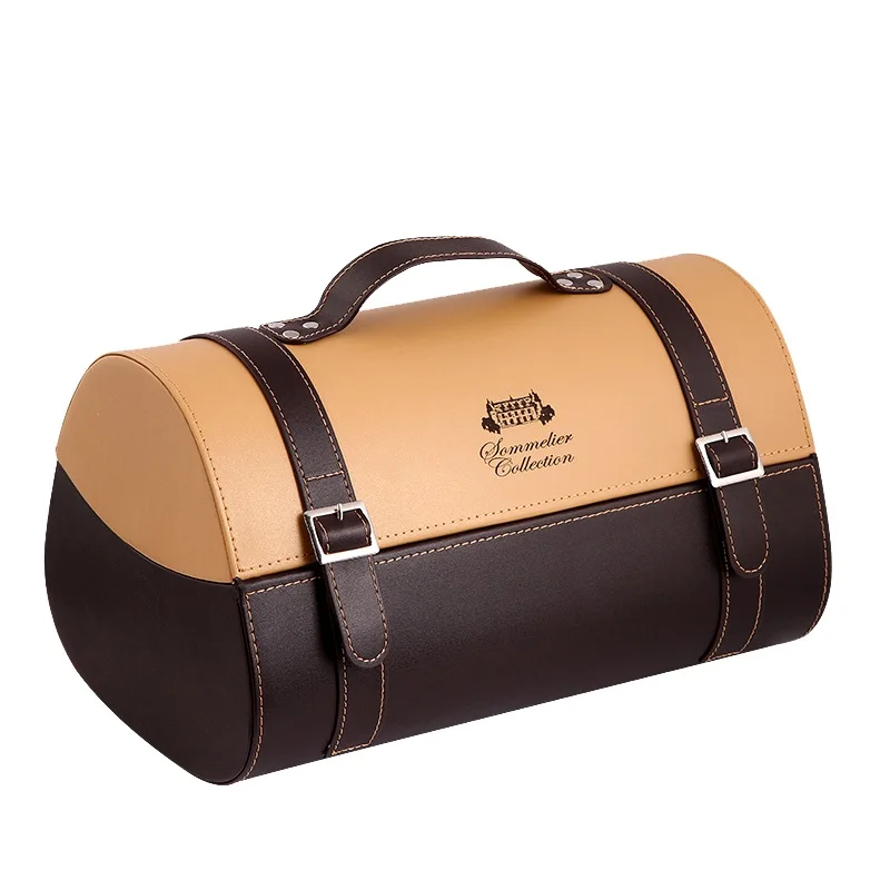 Вина в подарочной коробке высокий класс две бутылки вина Упаковочная коробка