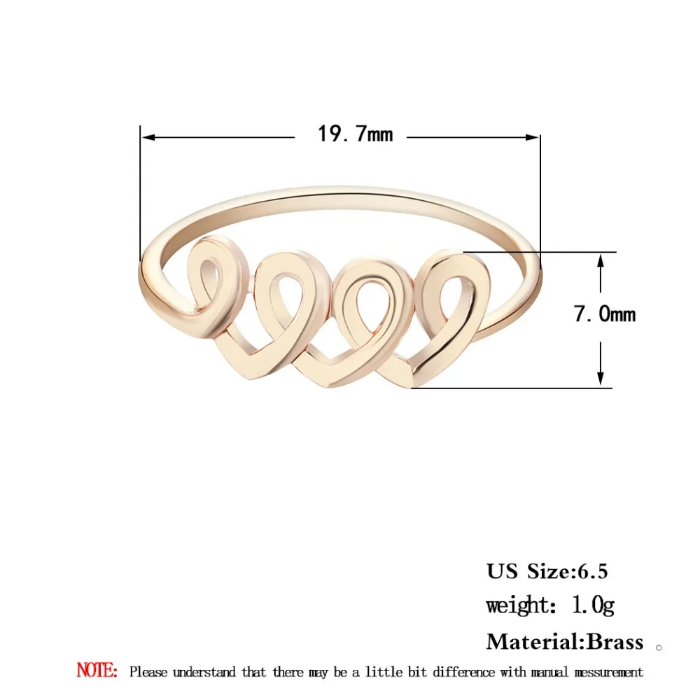Chandler Endless Love Heart Ring For Women Forever Promise Jewelry Statement Wedding Band Bridal Accessary Female Anillos Anel | Украшения