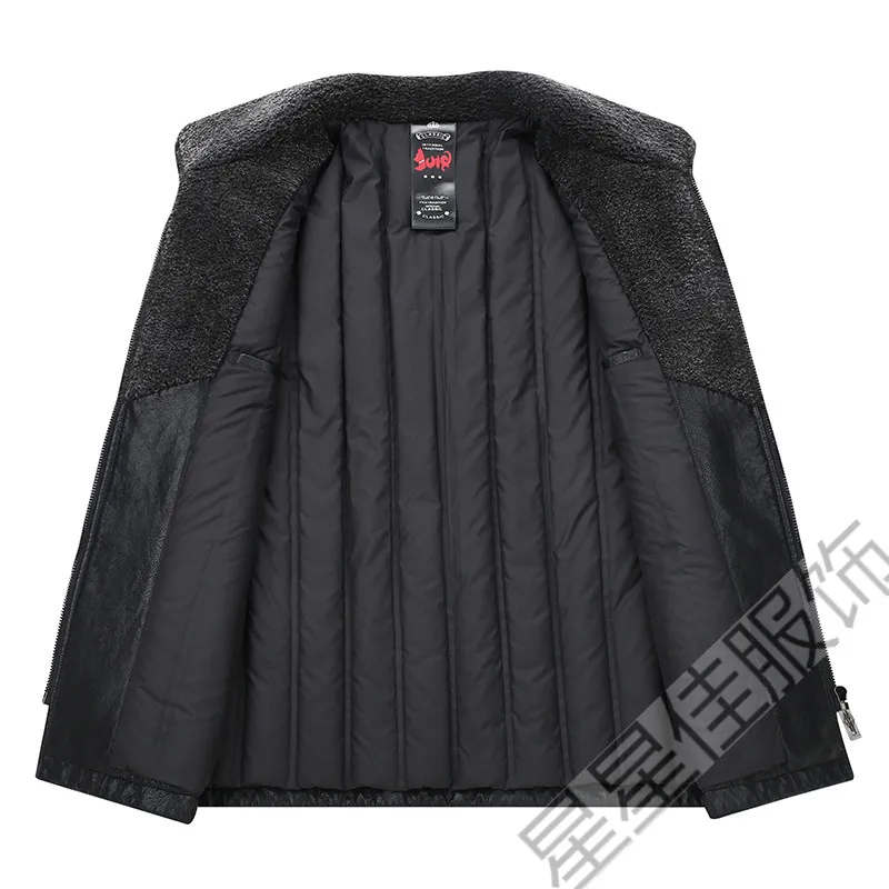 Мужское зимнее пальто из натуральной овечьей шкуры размеры 10XL 9XL 8XL 6XL|Куртки