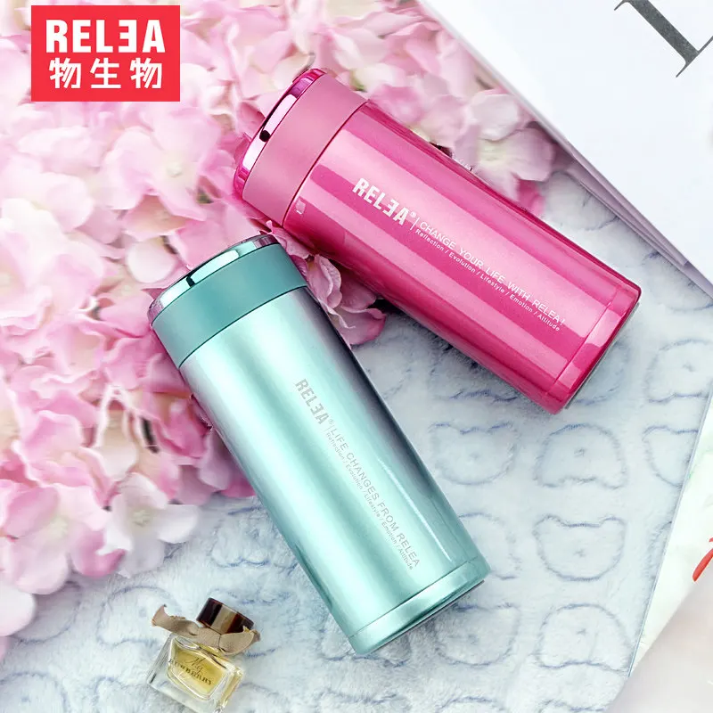 Модный портативный термос из нержавеющей стали бутылка для воды термосы