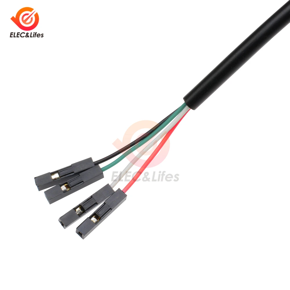 Кабель для загрузки PL2303HX USB-кабель передачи данных в TTL RS232 4-контактный