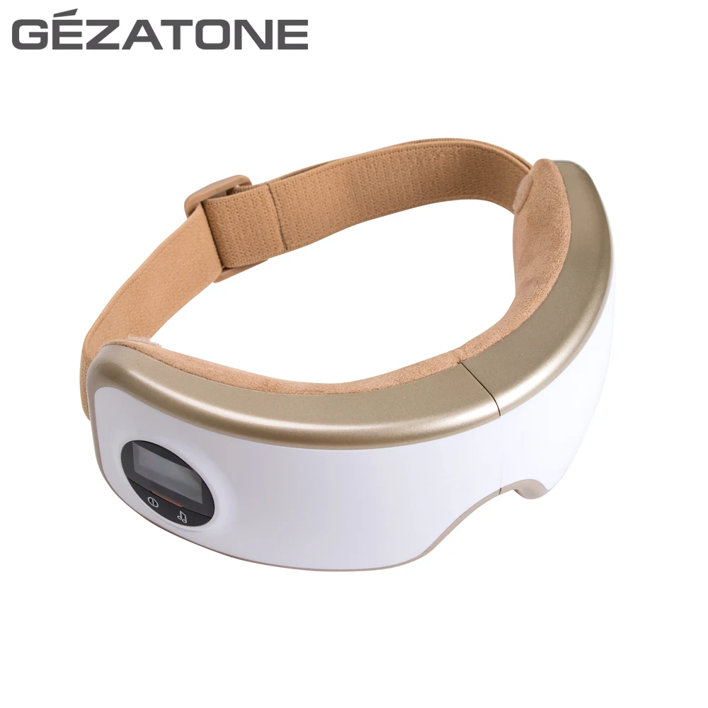 Массажер для глаз Gezatone Deluxe ISee 400 лимфодренажный с пневмо и вибромассажем мягким