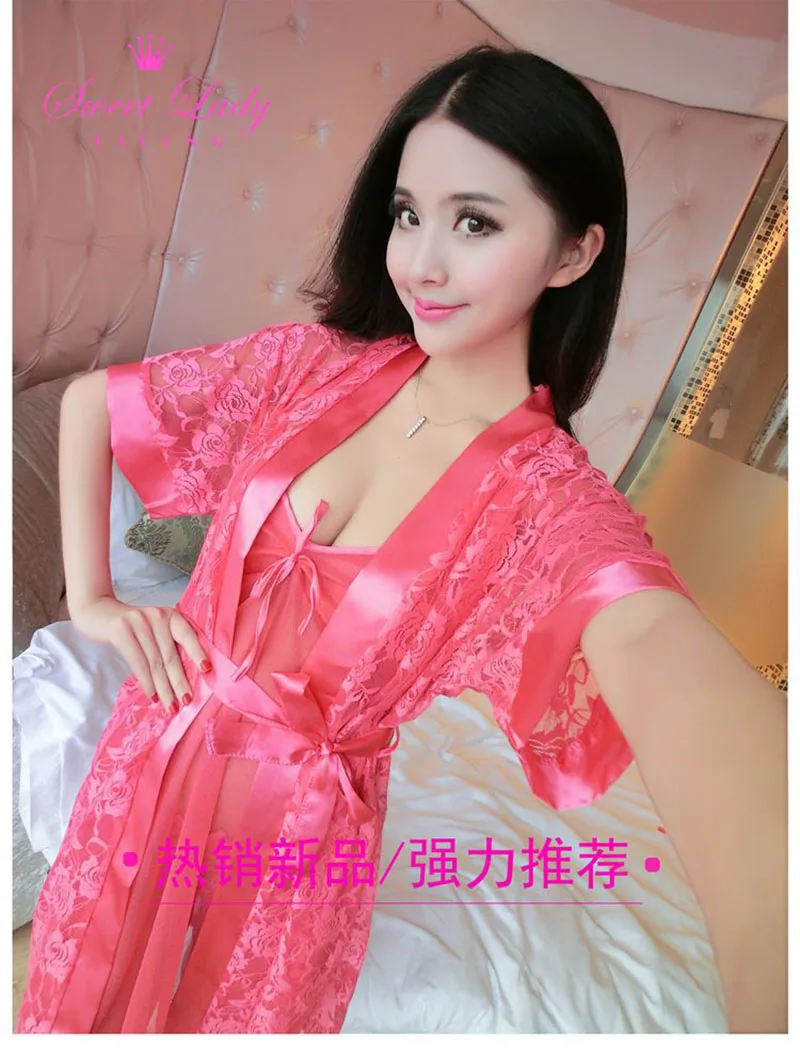 Сексуальный пеньюар для женские Пикантные белье Ночные рубашки девочек Бретели