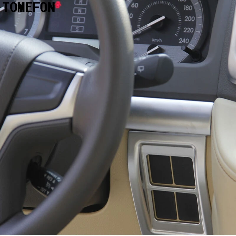 Декоративная крышка для Toyota Land Cruiser LC200 2008 2016 2017 только левого руля хромированный