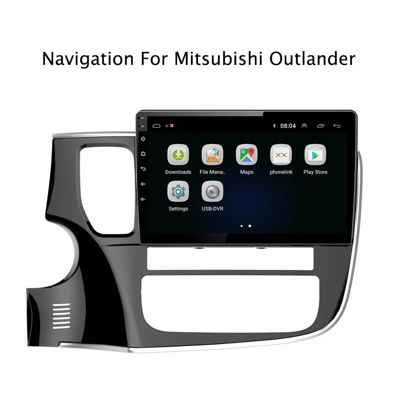 10 1 &quot2.5D Android 8 автомобильный DVD gps плеер для Mitsubishi Outlander 2013 2018 Автомагнитола стерео