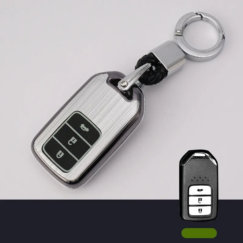 Пластиковый светящийся чехол для ключей Fob крышка Рамка Honda CRV XRV Vezel URV Avancier новый