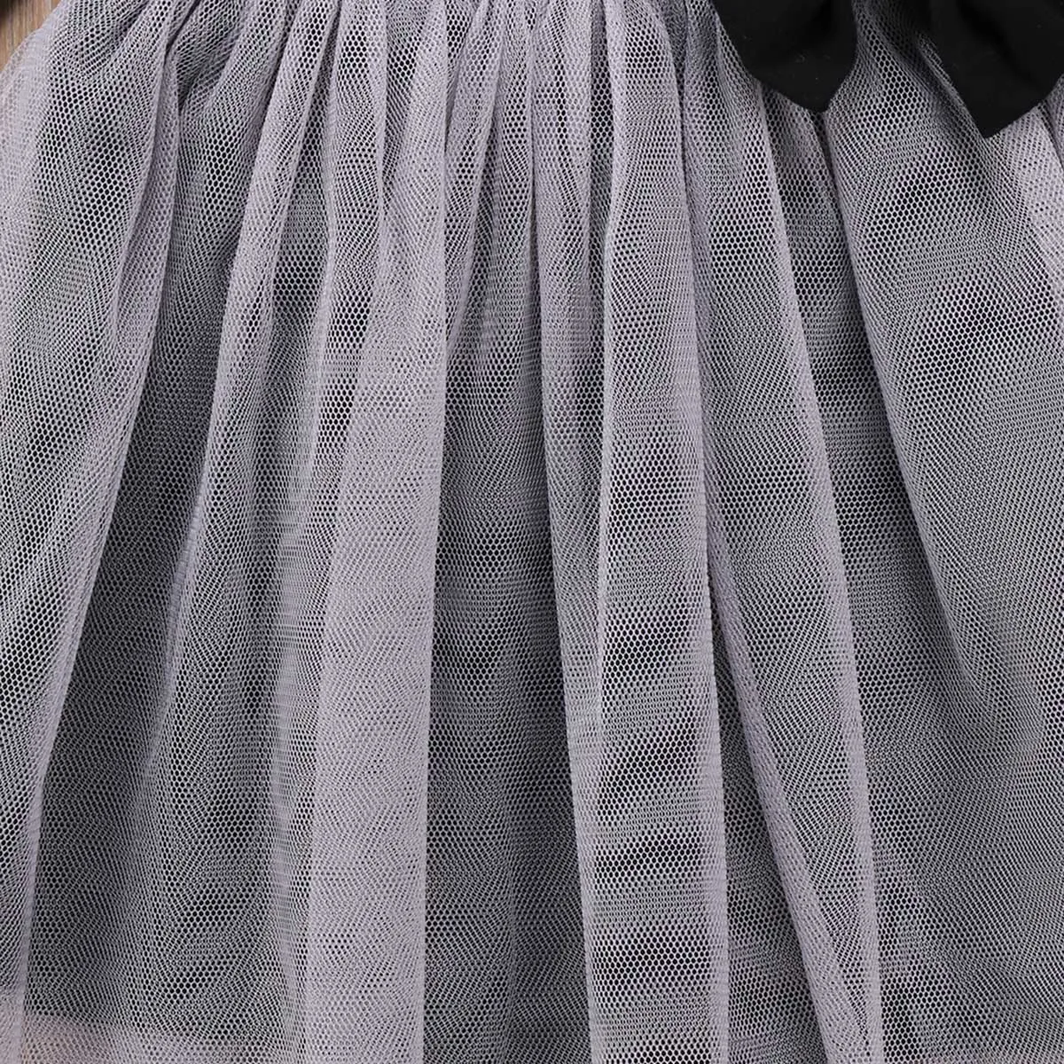 Осеннее платье для девочек кружевное рождественское с лебедем маленьких Vestidos