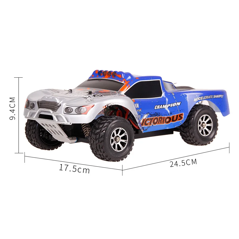 Багги WLtoys A969-B 1:18 электрический полноприводный на радиоуправлении
