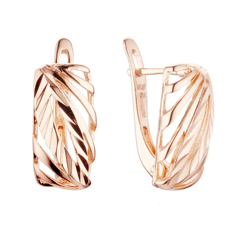 style 4 Женские серьги 585 цвета розового золота, ювелирные изделия в офисном стиле, серьги-капли, модные ювелирные изделия - Окраска металла: style 4