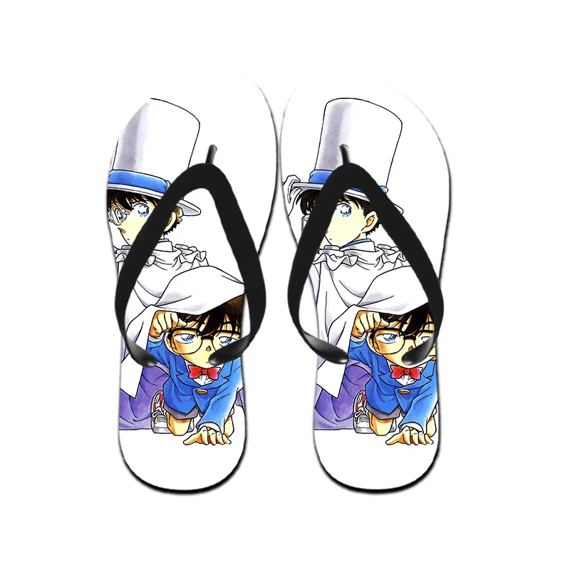 Детектив Conan edogawa Kona флип-флоп обувь Косплэй Mouri Ran тапочки на нескользящей подошве