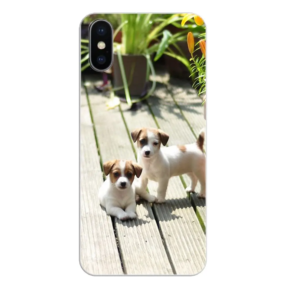 Silicone Phone Cover Bag For Huawei Honor 8 8C 8X 9 10 7A 7C Mate 20 Lite Pro P Smart Plus Jack Russell Terrier Dog Pup Puppy |
