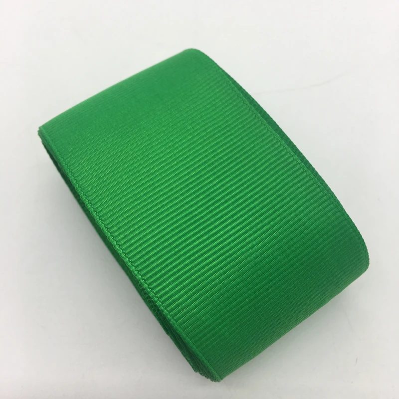 Green 5 ярдов/партия, 1-1/2 дюйма, 38 мм, корсажная лента для свадьбы, рождественской вечеринки, украшение, сделай сам, подарочная упаковка, сделай сам, швейное ремесло - Цвет: Green