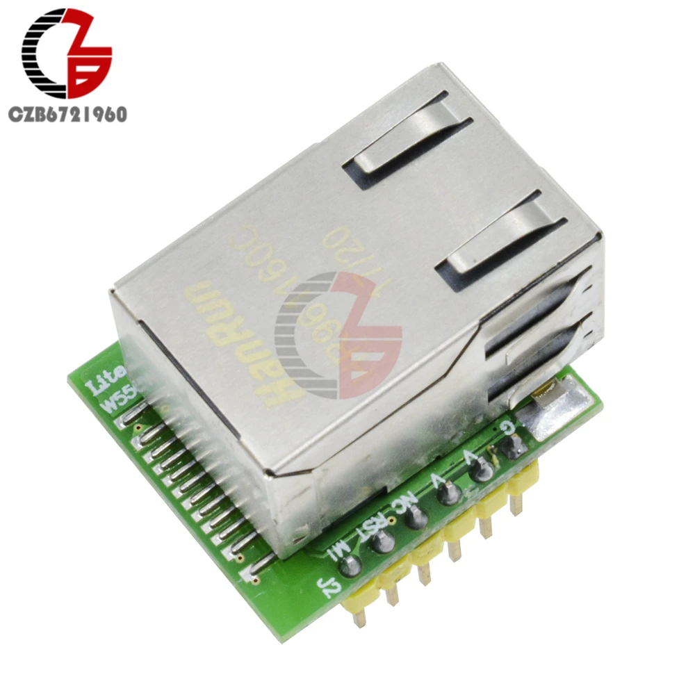 USR ES1 ENC28J60 W5500 чип SPI к LAN Ethernet преобразователь TCP/IP модуль|spi ethernet|spi chipspi module |