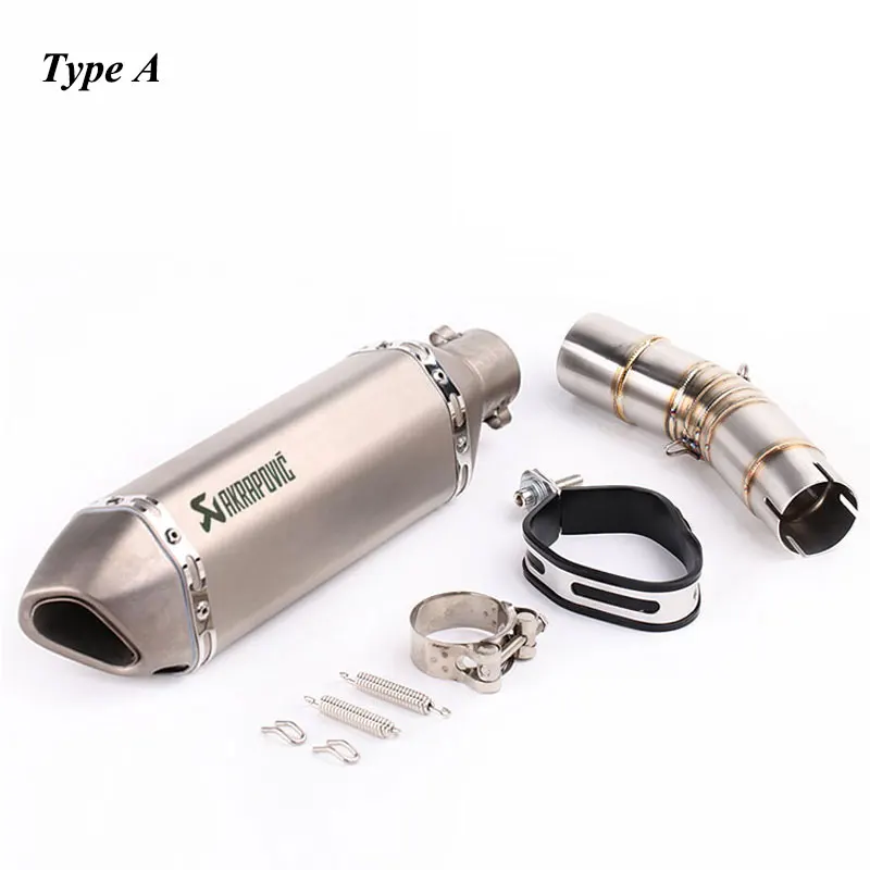 Выхлопная труба для мотоцикла глушитель средняя противоскользящая система