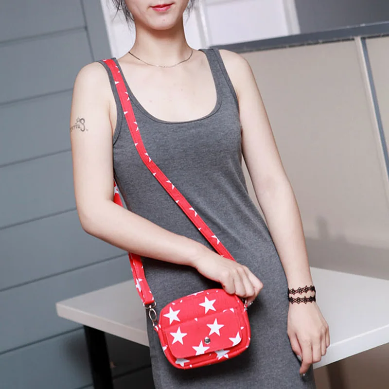 Высокое качество Новый Повседневный пентаграмма мини холщовые женские кошельки