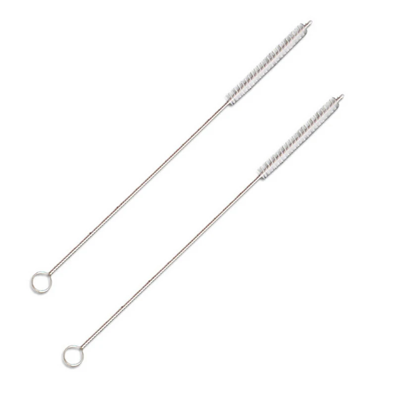 1Pc New Selling Practical Straw Cleaner Cleaning Brush Stainless Steel Wash Drinking Pipe Brushes | Дом и сад