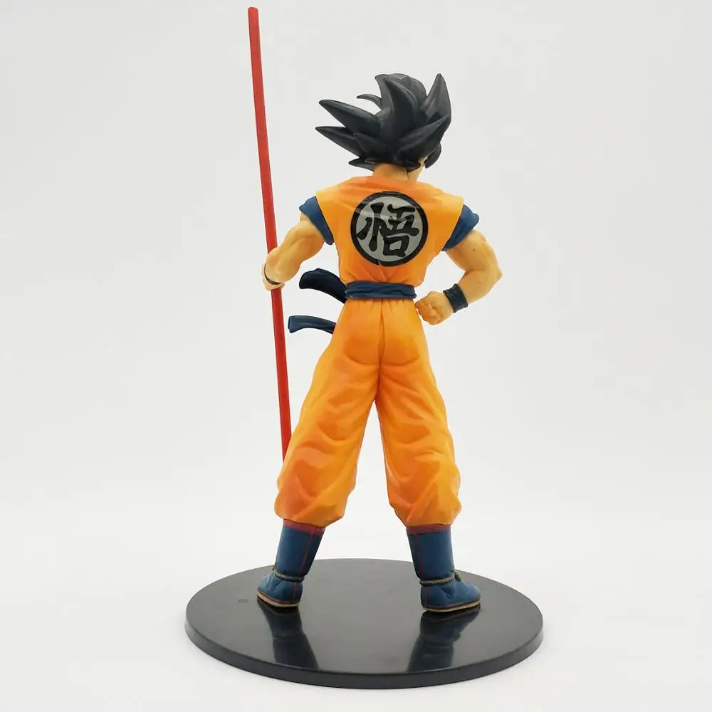 Новый Жемчуг дракона супер Broly Saiyan Son Gokou Goku волшебная палка статуя 20th фильм