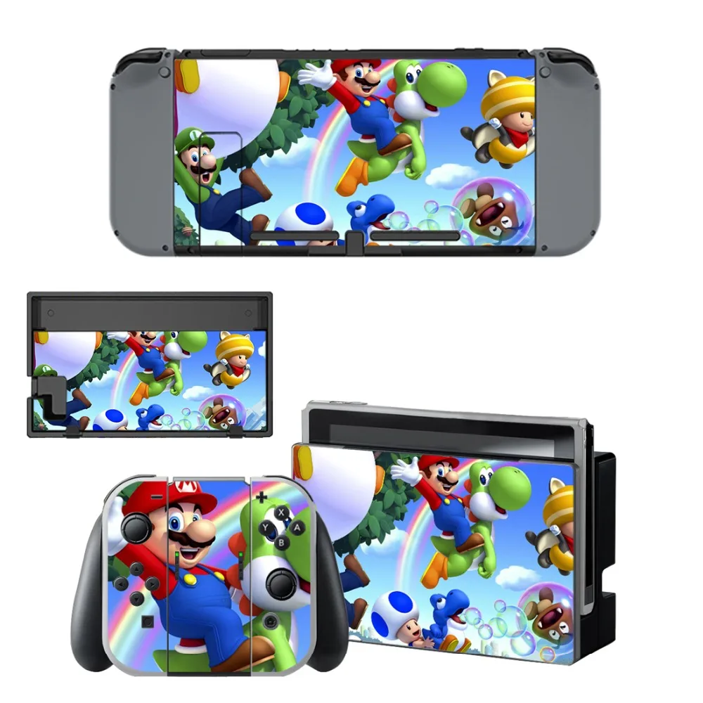 Супер Марио nintendo switch кожа Nintend переключатель Vinilo наклейка для nintendo Switch NS консоль Joy-con контроллер