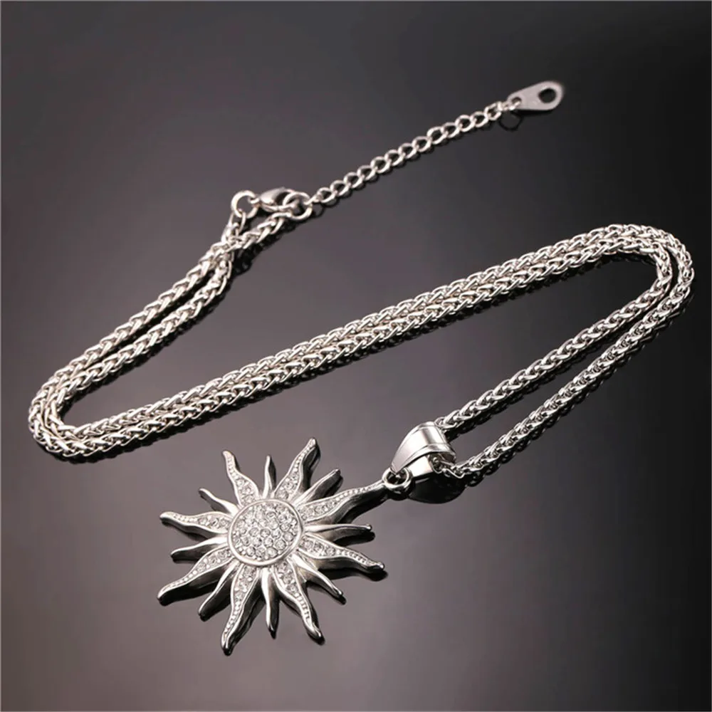 Ювелирные изделия из нержавеющей стали 316L для женщин и мужчин ожерелье с