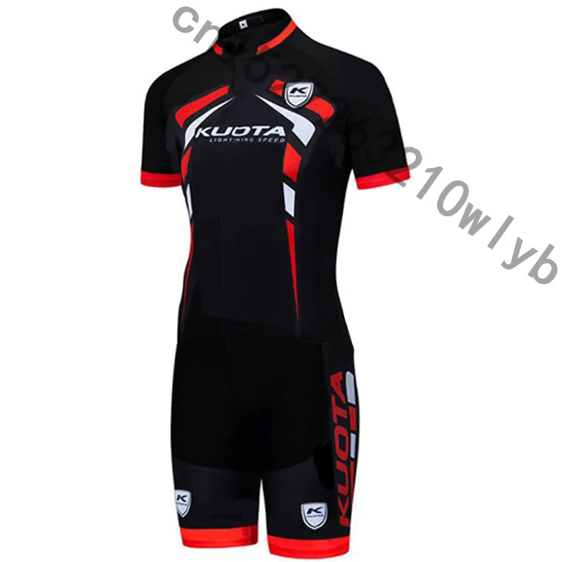 2019 pro team KUOTA Триатлон велосипедный костюм цельный короткий рукав летний Боди
