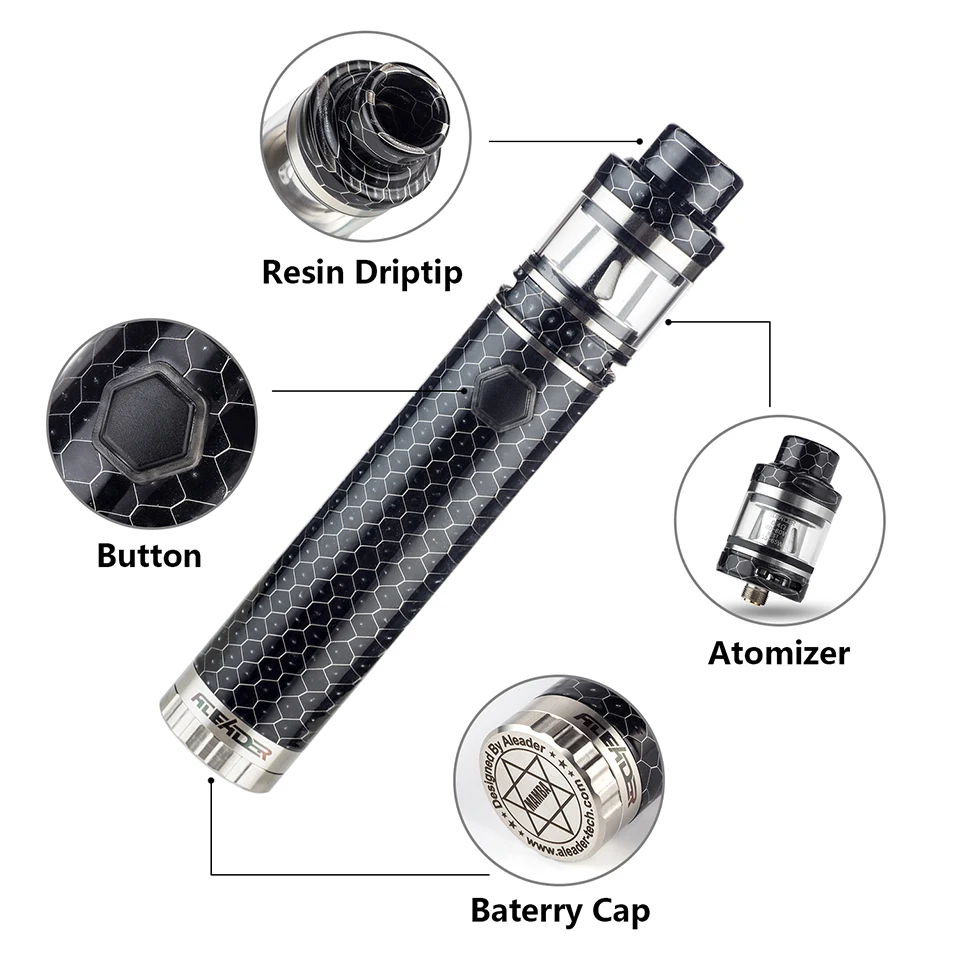 Электронные сигареты Aleader Mamba vape pod стартовый набор 2 мл емкость с 18650 батареей VS