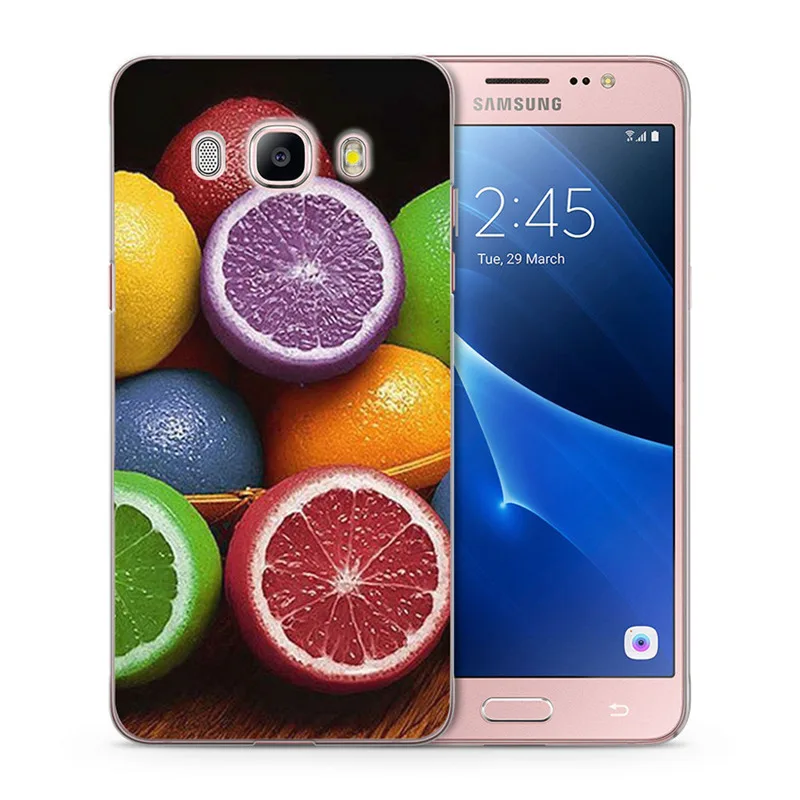 Чехлы для телефонов Samsung Galaxy A3 A5 2016 2017 S8 S8plus Note 8 милый фруктовый Мягкий