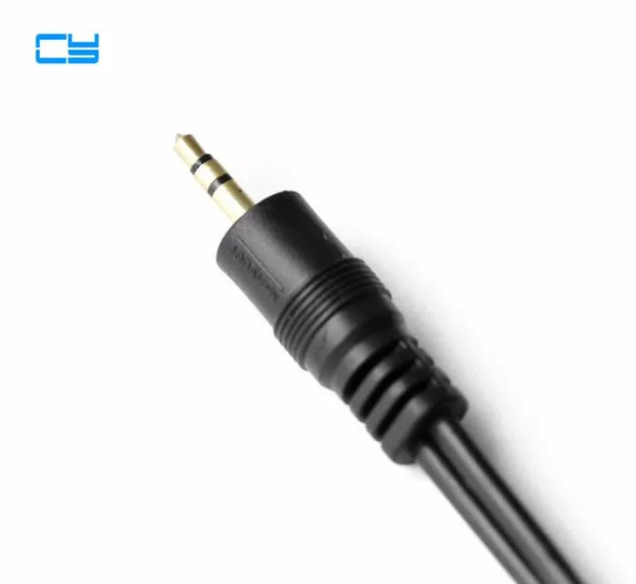 1 в 2 из HDMI кабель 3 5 Jack мм мужского и женского пола наушники вкладыши гарнитура