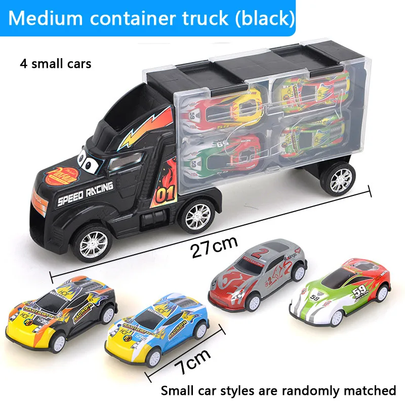 Контейнер для гаража игрушечный автомобиль грузовик коробка хранения маленький