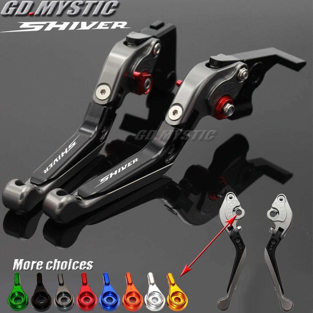 Для Aprilia SHIVER GT 750 SHIVER750/900 2007 2018 мотоциклетные Складные Выдвижные CNC регулируемые