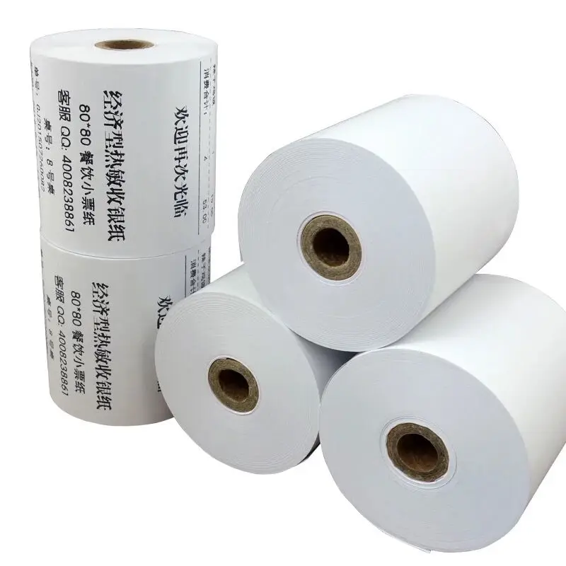 Термобумага рулон 3 1/8 &quotx 200 футов кассовая бумага 80x80 мм чековой бумаги|paper roll|roll