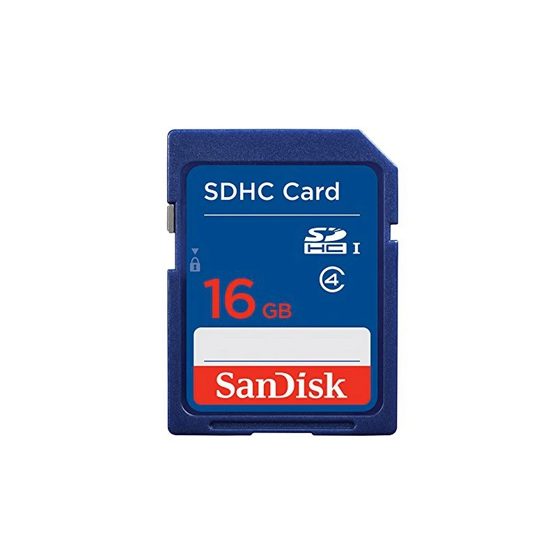 Новый 2014 Горячая Продажа 100% Первоначально Неподдельный SanDisk SDHC Карты Памяти